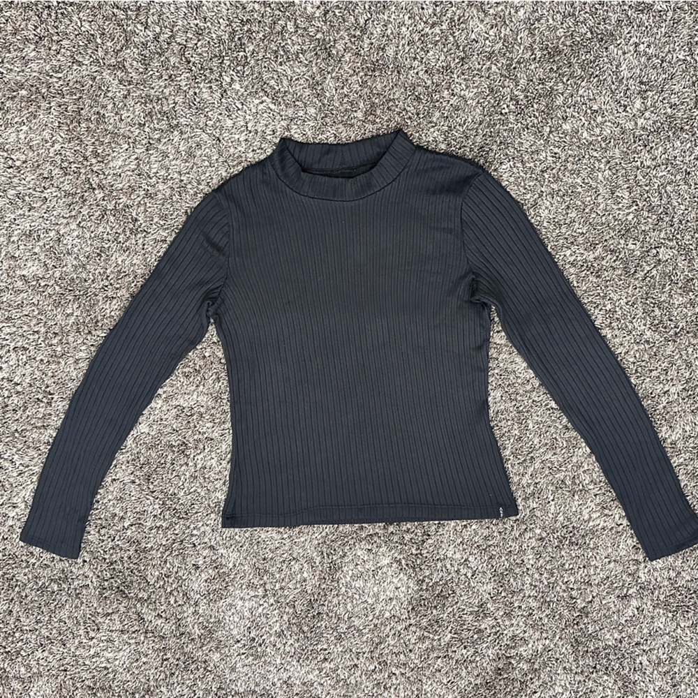 abercrombie kids grey turtle neck long sleeve size 13/14 - Picture 2 of 8
